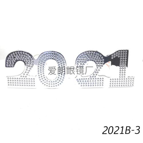 digital new year new year props glasses party quirky ideas modeling prom glasses glasses