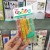 92 901 creative colorful fruit fork cake fork hotel KTV colorful fruit stick dessert fork 20PCS