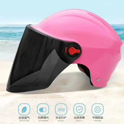 Manufacturer's direct supply: a motorcycle helmet, electric vehicle, safety, summer helmet, sunblock helmet, for men and women