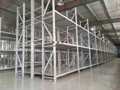 warehouse shelf with back mesh  rack with back wire mesh 