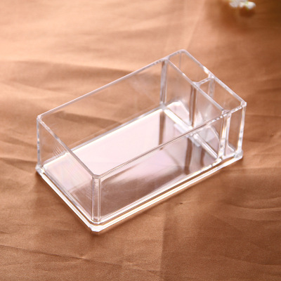 Acrylic Square Crystal Transparent Tissue Box European Bar Acrylic Napkin Holder Custom Tissue Box Wholesale