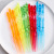 92 901 creative colorful fruit fork cake fork hotel KTV colorful fruit stick dessert fork 20PCS