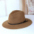Summer fashion trend leather buckle Korean version joker sunshade sunshade sun beach straw hat