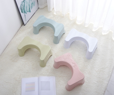 Z22-5711 Stool Artifact Footstool Pedal Toilet Household Plastic Footpad Squat Potty Chair Children's Stool Sitting Toilet Step