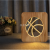 Nordic wooden table lamp wooden LED lamp for bedside and night lights