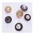 New Chanel-Style Button Woolen Coat Pearl Series Alloy Customized Dress Decoration Chiffon Shirt Pearl Button