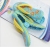 B03-2706 Plastic Beach Towel Sandals Shape Clip Outdoor Bath Towel Sandals Clip Windproof Fixed