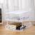 Simple desktop smooth box A4 stationery sundry storage box plastic storage box office supplies