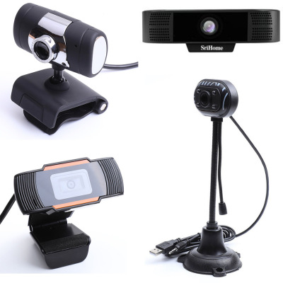 USB Camera Network Teaching HD Desktop Computer Digital Camera with Microphone Microphone Factory Direct Sales