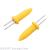 Creative Mini Small Sized Stainless Steel Corn Needle Fruit Fork Barbecue Fork High Temperature Resistant Indoor and Outdoor Tools