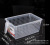 KM 2078 transparent storage basket with handle storage basket with handle storage box sundry storage basket small