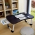 Bed computer desk with drawer folding lazy Laptop Bed study writing desk