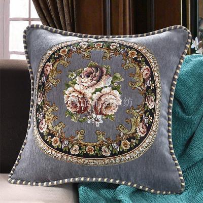 Europe type hold pillow as for leaning on luxurious sofa bedroom the head cover does not contain the core sitting room 