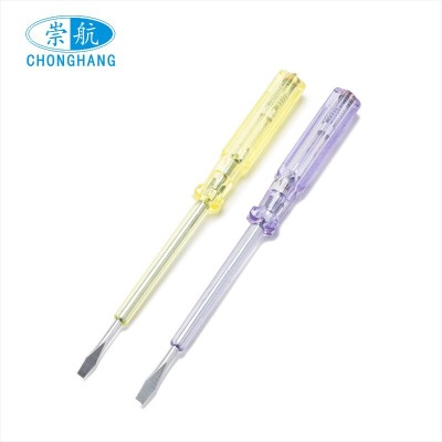 Double Spring Electroprobe: 133# Single Transparent Test Pencil Electroprobe New Multi-Functional Test Pencil Electroprobe Electronic Test Pencil Electroprobe