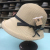 Hepburn Style Sun Hat Women's Retro Foldable Basin Hat Artistic Fisherman Hat Simple Sun Hat Casual Summer Hat