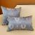 European-style light luxury pillow cushion cover sofa office chair backrest sample bed cushion manufacturers direct 