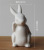 Mini and Lovely Simple White Ceramic Living Room Animal Ceramic Rabbit Home Furnishing Accessories Manufacturers Direct sale