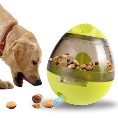 Amazon European Japanese Manufacturers Dog Educational Pet Toys Fun Tumbler Food Dropping Ball