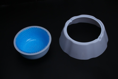 Factory Direct Sales Summer Pet Ice Bowl Cat and Dog Fresh-Keeping Bowl Pet Dog Food Bowl Pet Bowl a Large Number of Stock