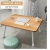 Computer desk horse-hoof desk on bed Computer desk lazy man Foldable children's desk manufacturer direct sale