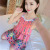 Pajamas Summer Korean version of lady cotton silk nightdress with cotton halter nightdress rayon nightdress home service