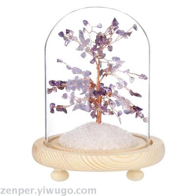 Amethyst Stone Chips Natural Semi Precious Stone Chips Trees