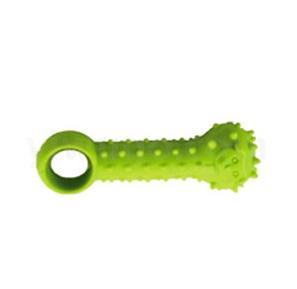 TPR pet toy round hole puncture dog toy bite resistant dog face molars teeth can be set with cotton rope environmental protection