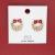 S925 Sterling Silver Needle Bow Rhinestone Studs Female Graceful Earrings Simple Wild Earrings