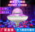 LED rotating meteor ball charging voice control UFO ball crystal colorful bluetooth stage lamp