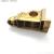 Factory Direct Sales Curtain Rod Bracket Plastic Resin Golden Single Bracket Furniture Hardware Accessories