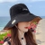 Small Daisy Fisherman Summer Sun Mask Korean version of the Tide Joker double-sided Sunblock Hat large Sun Block hat