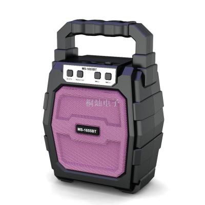 MS1656 portable anti-crash wireless bluetooth TF plug-in card USB radio outdoor audio gift