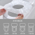 Disposable toilet seat universal toilet seat cover non-woven cloth waterproof anti-bacteria toilet seat cushion for pregnant and lying-in women