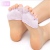 Open toe five fingers socks show half finger five toes fish mouth yoga men and women cotton summer thin forefoot five f