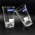 H1716 Quadriboutique food Cup Glass products Yuan Store Binary Supermarket Department Store