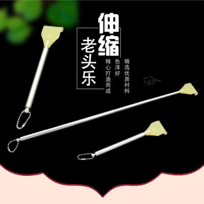 0120 Factory Direct Sales Stainless Steel Retractable Scratching Device Do Not Ask for Expansion Back Scratcher Back Scratcher Customized Logo
