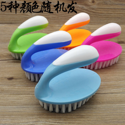 D2324 8087 Curved Handle Clothes Brush Clothes Cleaning Brush Clothes Brush Cleaning Brush Shoe Brush Laundry Brush Stall Supply
