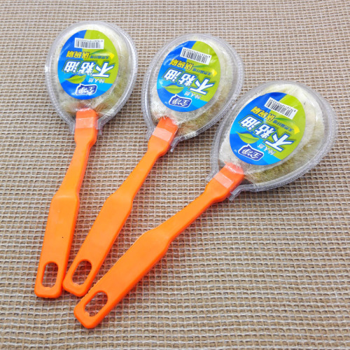 D1632 Plastic Pot Brush dish Brush Cleaning Brush Cleaning Brush Brown Brush Two Yuan Department Store