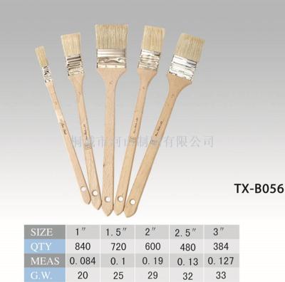Wood handle paint brush a variety of sizes manufacturers direct quality assurance quantity and good price welcome to buy