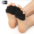 Open toe five fingers socks show half finger five toes fish mouth yoga men and women cotton summer thin forefoot five f
