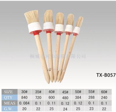 Wooden handle brush paint brush a variety of sizes manufacturers direct quality assurance quantity and price 
