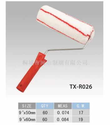 White roller brush red stripe red plastic handle manufacturers direct quality assurance quantity and good price
