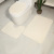 The Custom flannel bathroom toilet floor mat three-piece printed carpet household water absorbent non-slip bathroom floor mat