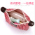 B1443 Boutique Striped Make-up Bag Cosmetic Bag Travel Bag 2 Yuan Wholesale Yiwu 2 Yuan