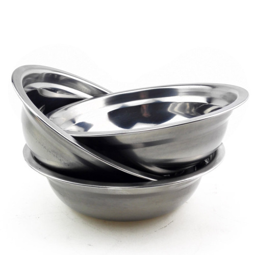 g1346 18# stainless steel soup plate tableware wholesale department store 2 yuan yiwu 2 yuan store wholesale