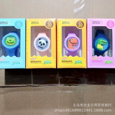 New Luminous Mosquito Repellent Bracelet Best-Seller on Douyin Stall Factory Direct Sales Cartoon Mosquito Repellent Bracelet