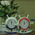 New Product with logo Mediterranean Style Helmsman Swing Clock Wooden Furniture MA2205