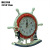 New Product with logo Mediterranean Style Helmsman Swing Clock Wooden Furniture MA2205