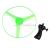 Children's Luminous Push Toy Frisbee Pull Wire Flying Saucer Children's Flash Toy Flash Pull Wire Flying Disk Toys
