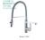 Domestic and overseas hot high-grade boutique kitchen basin multi-functional spring pull pin copper faucet